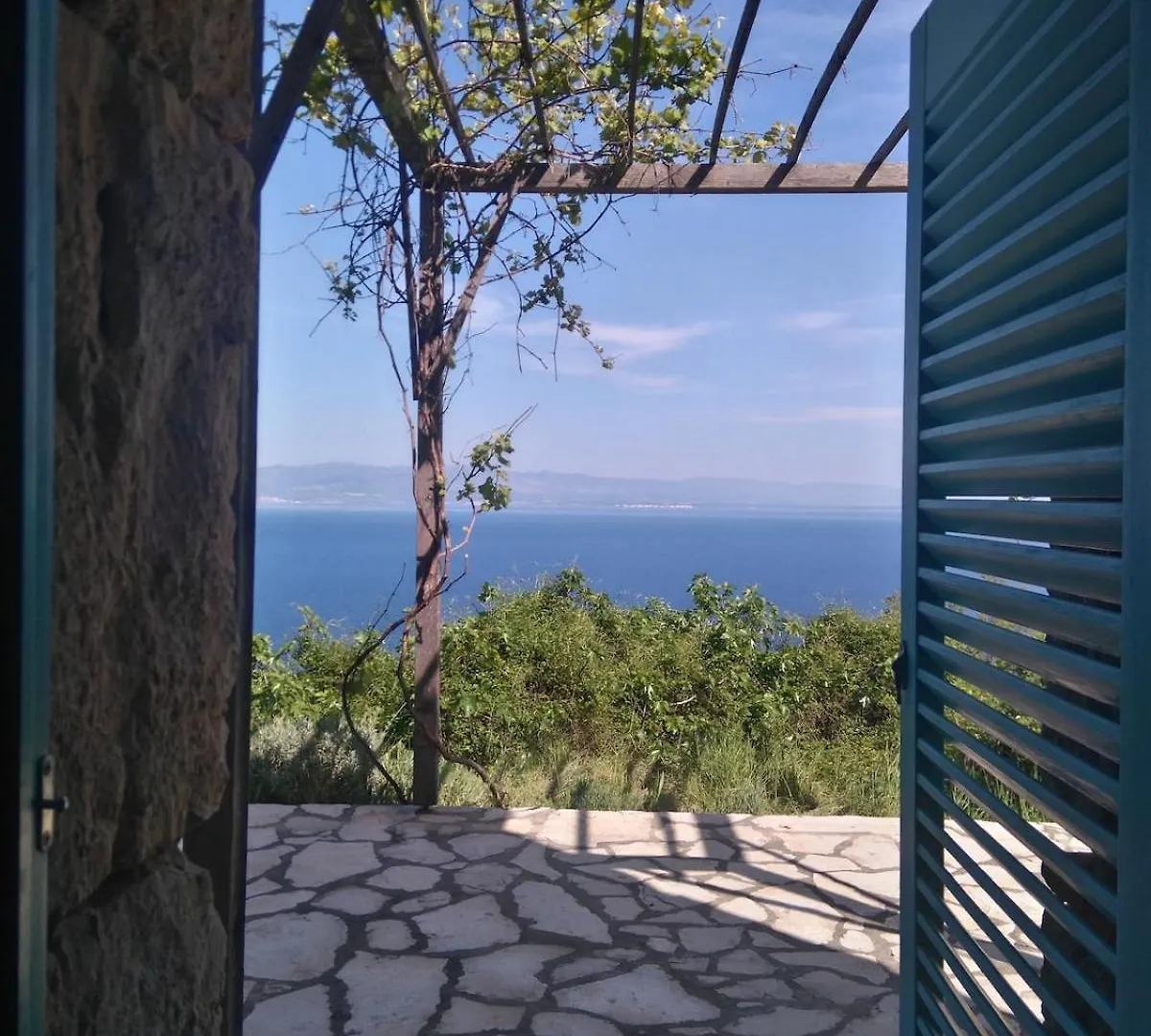 Meerloft, Steinhaus Prem Mit Panorama Meerblick Moscenicka Draga